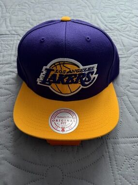 Mitchell & Ness Los Angeles Lakers Snapback Hat